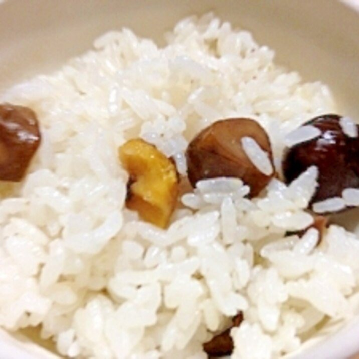 甘栗で簡単 栗ご飯 レシピ 作り方 By ゆゆか 楽天レシピ